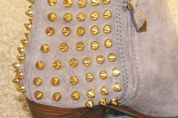 studded boots, cowboy boots, ankle boots, tan ankles boots, studded zara boots, zara shoes, peanut buttered peanutbuttered